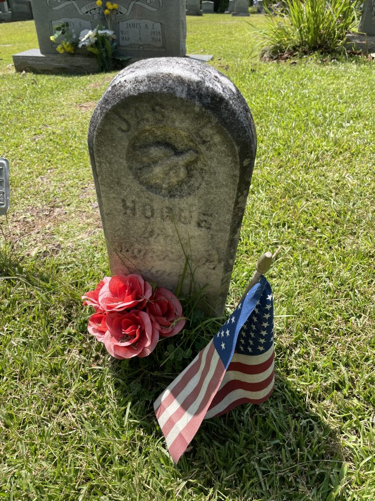 James Lenard Hogue grave