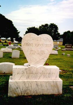 Jayne Mansfield grave