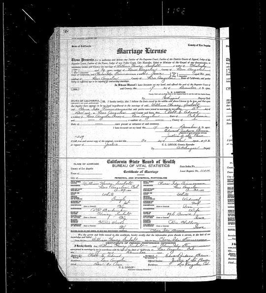 Clara Brown Wedding Cert #4