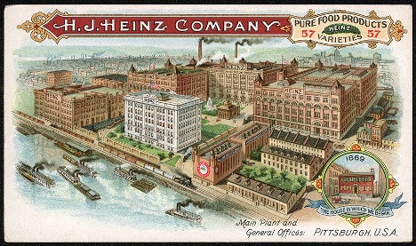 57 Varieties Postcard