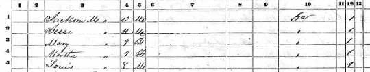 Missing Martha Census