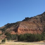 Another view of the canyon surrounding our campsite.